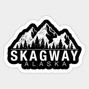 Alaska Skagway Alaska Sticker